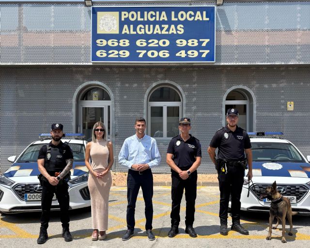 La Concejalía de Seguridad Ciudadana completa la formación de Sully, el nuevo perro policía de Alguazas - 1, Foto 1