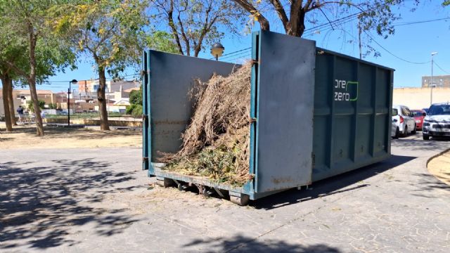El servicio municipal de recogida de podas agr�colas alcanza las 147 toneladas en el primer semestre de 2026