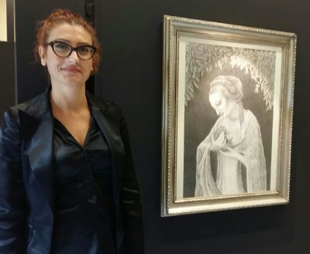 Gabriela Amorós expone su Estuario Rojo en el Rectorado de la Universidad de Murcia - 1, Foto 1