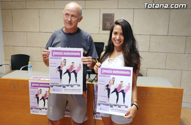 The Department of Sports launches, one more season, the program of "Maintenance Gymnastics", Foto 1