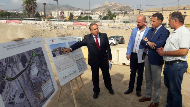 Fulgencio Gil califica la construcción de la ronda central como la obra más importante, ambiciosa y práctica dentro del proceso de recuperación e impulso de nuestra Nueva Lorca - 1, Foto 1