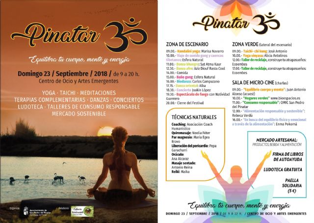 El festival multidisciplinar Pinatar O? rinde homenaje al sol en el equinoccio de Otoño - 1, Foto 1