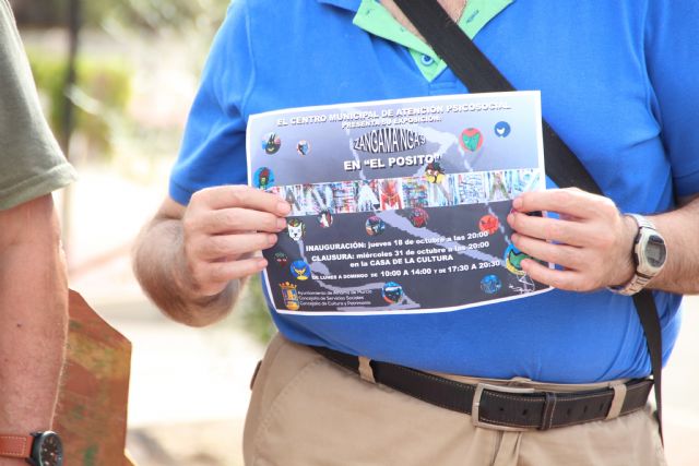 Una escultura del Castillo elaborada por el centro Psicosocial decora desde hoy el Parque Infantil de Trfico, Foto 5