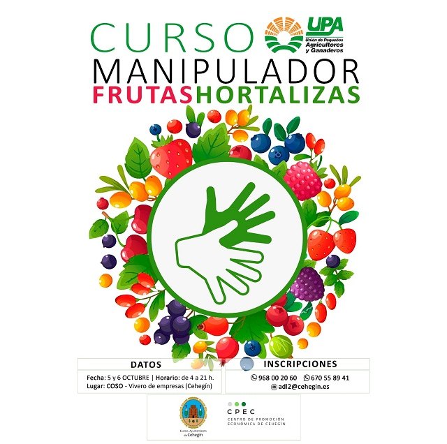 La concejalía de Agricultura programa un ‘Curso de Manipulador de Frutas y Hortalizas’ - 1, Foto 1