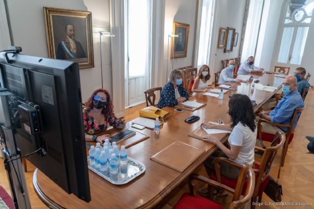 La Junta de Gobierno aprueba el proyecto para la rehabilitación del techo del sótano del Mercado Santa Florentina - 1, Foto 1