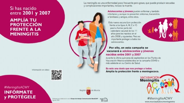 Alhama vacunar frente a meningococo el jueves 23 de septiembre, Foto 1