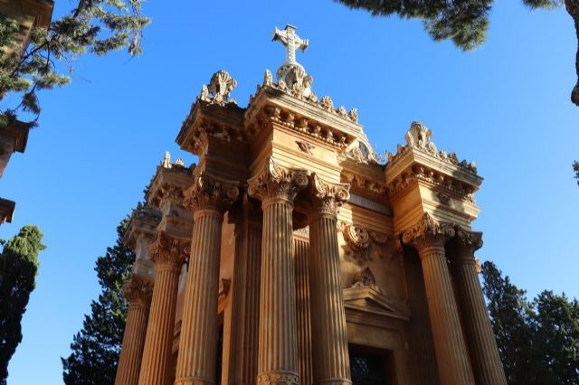 Huermur logra que Cultura reconozca la protección de más de medio centenar de panteones, sepulcros y rejerías del cementerio de Murcia - 3, Foto 3