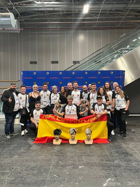 Espa&ntilde;a logra la medalla de bronce en el Mundial de Peluquería por equipos - 5, Foto 5