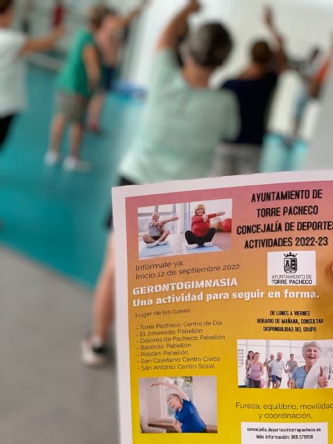 Comienzan las clases de Gerontogimnasia en Torre Pacheco - 2, Foto 2