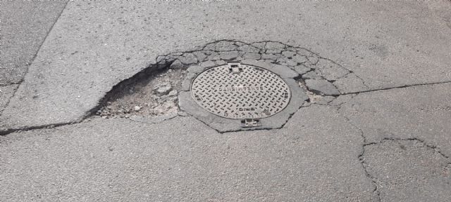 PP: Las Torres de Cotillas va de socavón en socavón en sus calles - 1, Foto 1