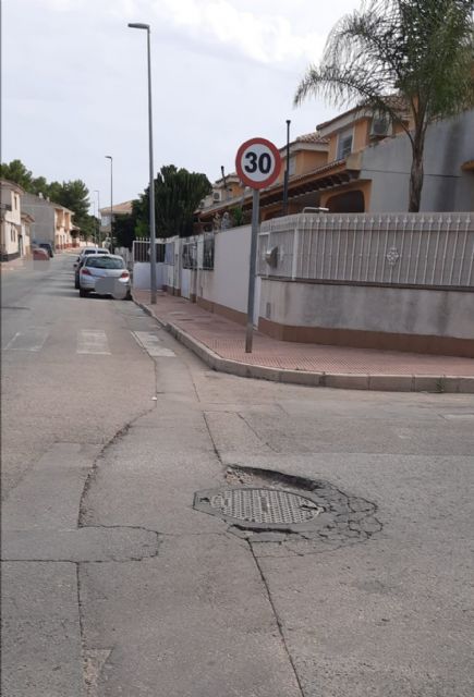 PP: Las Torres de Cotillas va de socavón en socavón en sus calles - 2, Foto 2