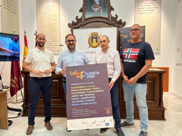 David Otero, Miriam Rodríguez, Flavio o Polo Nández actuarán en LOS40 Lorca Pop el 21 de septiembre en el recinto Ferial del Huerto de La Rueda - 2, Foto 2