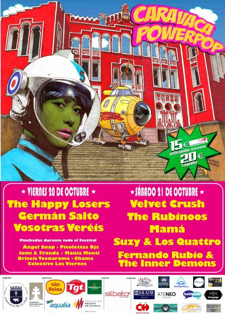 Vuelve el 20 y 21 de octubre el festival 'Caravaca Power Pop' con dos bandas americanas y seis nacionales - 3, Foto 3