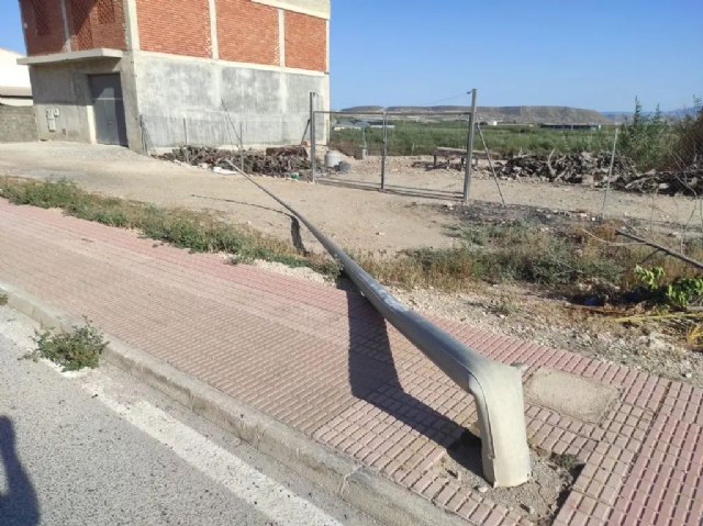 El Ayuntamiento de Mula solicita por tercera vez al Gobierno Regional mayor seguridad en la carretera de Yéchar - 1, Foto 1