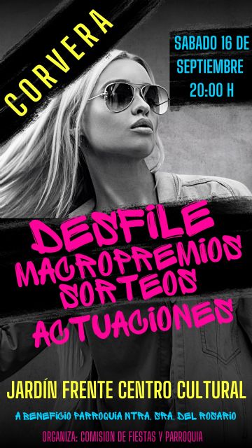 Los vecinos de Corvera se unen celebrando una jornada de moda y baile en beneficio de las fiestas patronales y de los arreglos de la parroquia - 1, Foto 1