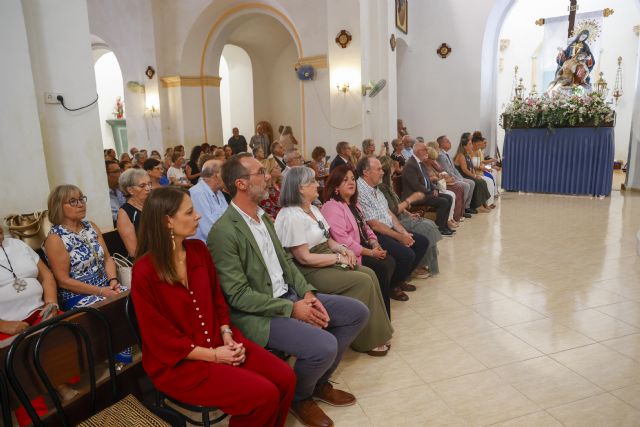 Alumbres conmemora el XXV aniversario del traslado de la Virgen de la Caridad desde el poblado de Repesa - 1, Foto 1