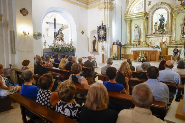 Alumbres conmemora el XXV aniversario del traslado de la Virgen de la Caridad desde el poblado de Repesa - 2, Foto 2