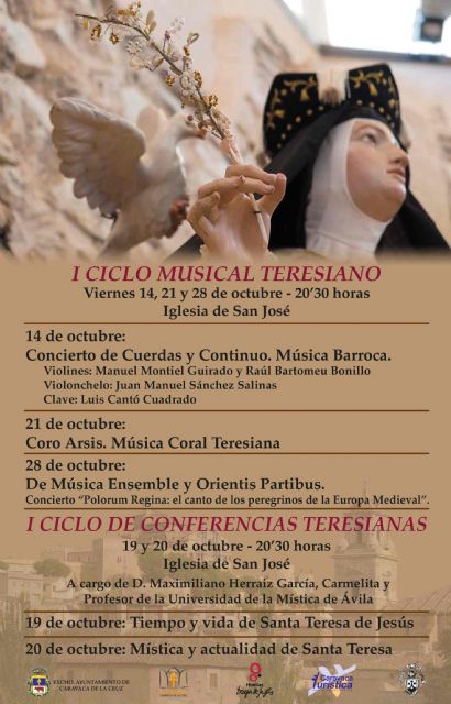El ciclo Teresiano de la Concejalía de Cultura lleva conciertos y conferencias a la iglesia de San José - 2, Foto 2