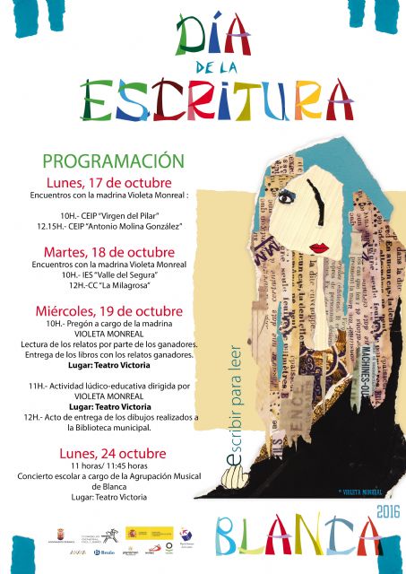 Los niños de Blanca se convertirán en escritores amadrinados por la ilustradora Violeta Monreal - 1, Foto 1