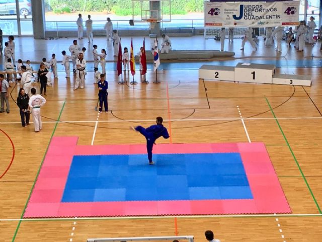 150 luchadores participan en la exhibición de taekwondo de los Juegos Deportivos del Guadalentín - 2, Foto 2
