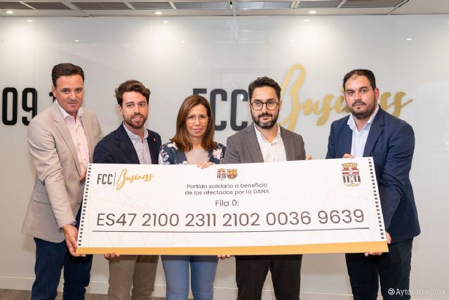 El partido entre el FC Cartagena y el BarÃ§a contarÃ¡ con una Fila 0 para recaudar fondos por la DANA - 1, Foto 1