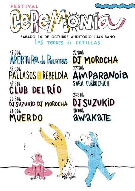 Todo listo para el festival de música y artes CeremONia, que contará con Amparanoia y Muerdo como cabezas de cartel - 1, Foto 1
