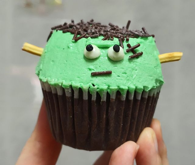 Receta: ¡Cómo preparar Cupcakes de Frankestein en casa de forma fácil! - 1, Foto 1
