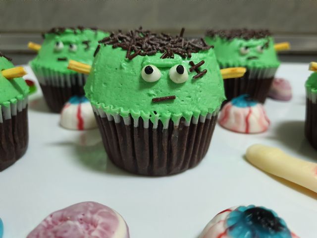 Receta: ¡Cómo preparar Cupcakes de Frankestein en casa de forma fácil! - 4, Foto 4