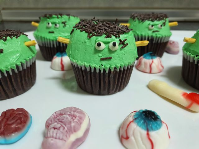 Receta: ¡Cómo preparar Cupcakes de Frankestein en casa de forma fácil! - 5, Foto 5