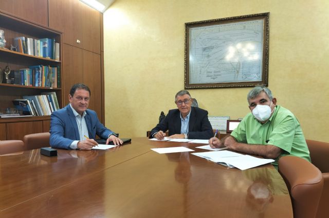 El presidente de la CHS mantiene una reunión con el alcalde de Mazarrón, Foto 1
