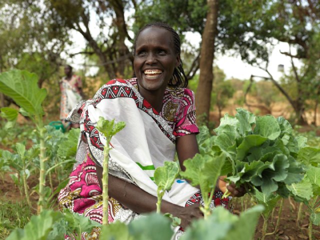 Comienza la distribución de la harina. Senegal. © Lys Arango para Acción contra el Hambre., Foto 1