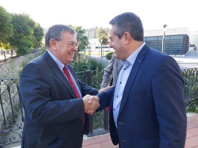 El presidente del Consejo Escolar visita Alcantarilla - 1, Foto 1