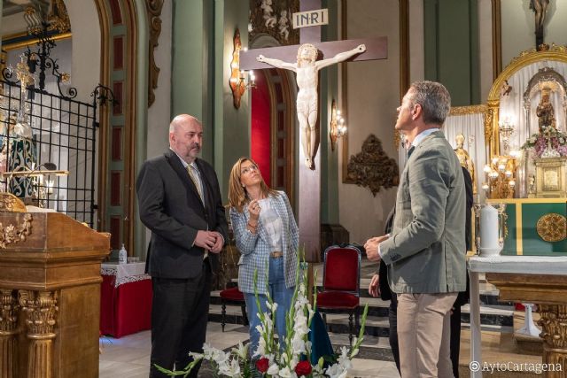 El Cristo de Lepanto vuelve a Cartagena tras su restauración - 1, Foto 1