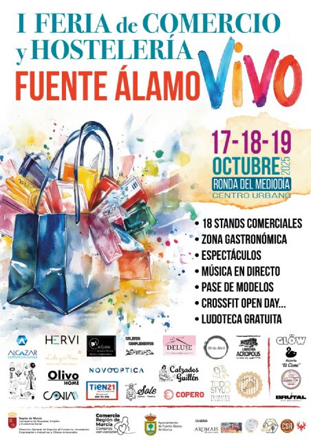 Fuente Álamo acoge la I Feria de Comercio y Hostelería “Fuente Álamo Vivo” - 2, Foto 2