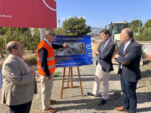 El Gobierno regional inicia la construcción de dos glorietas que mejorarán la seguridad del principal acceso a Abarán desde la autovía - 2, Foto 2