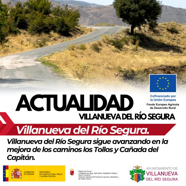 Villanueva del Río Segura avanza gracias al impulso de los fondos europeos y del Ministerio de Agricultura - 1, Foto 1