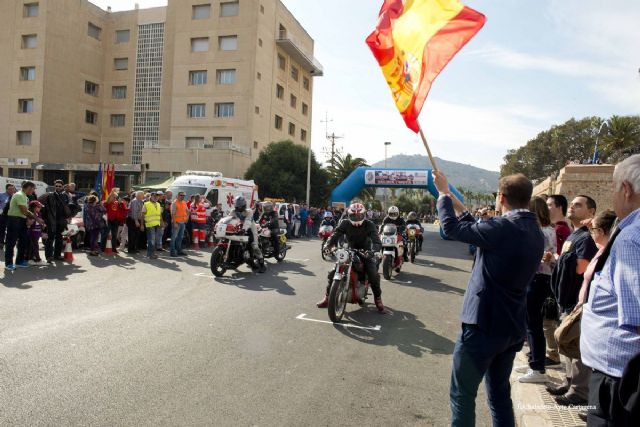 Las motos clasicas rugieron en el puerto durante la celebracion del Trofeo Corpus - 1, Foto 1