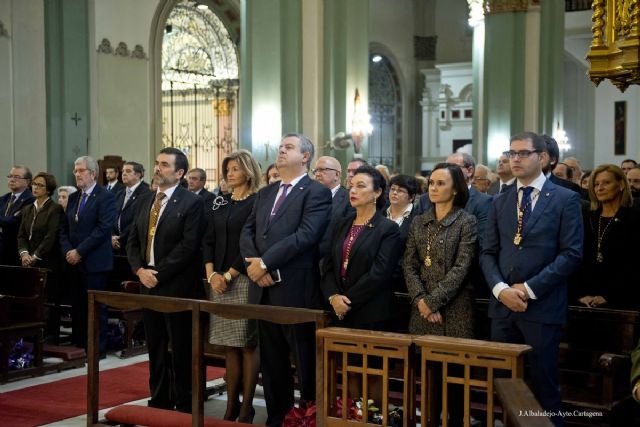 La Corporacion Municipal renovo el sabado su voto a los Cuatro Santos en la festividad de la Virgen del Rosell - 1, Foto 1