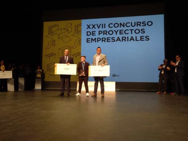 Felicitación a Esther Pina, Primer Premio del XVII Concurso de Proyectos Empresariales del Ayuntamiento de Murcia - 1, Foto 1