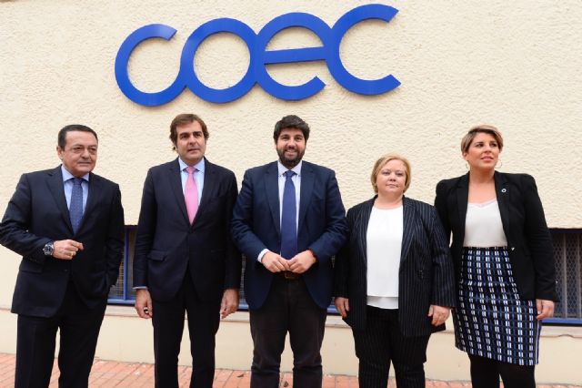 López Miras destaca el papel de COEC y el trabajo conjunto para conseguir que Cartagena siga siendo referente empresarial y de desarrollo - 1, Foto 1