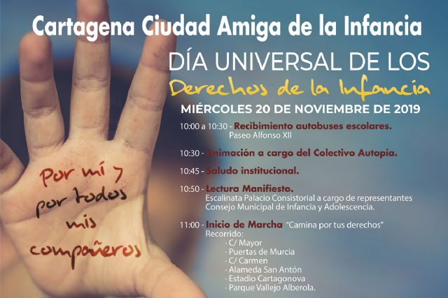 Cartagena celebra los derechos de la infancia con los más pequeños del municipio - 1, Foto 1