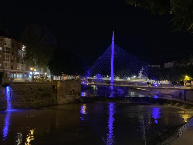 El Moneo, el Palacio Almudí y Murcia Río se iluminan de azul por el Día Mundial de la Diabetes - 2, Foto 2