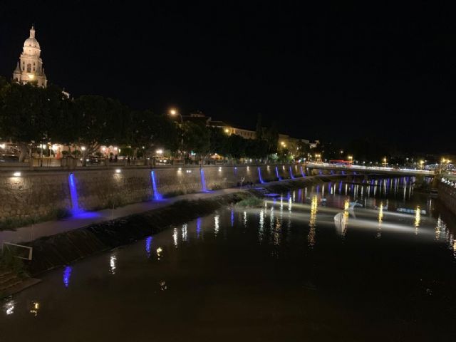 El Moneo, el Palacio Almudí y Murcia Río se iluminan de azul por el Día Mundial de la Diabetes - 3, Foto 3