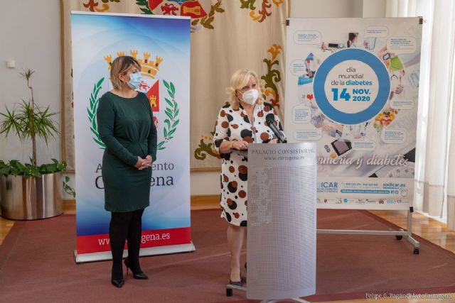 Ayuntamiento y SODICAR recuerdan la importancia del personal sanitario en el Día Mundial de la Diabetes - 1, Foto 1