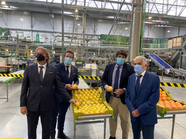 López Miras preside el acto de inauguración de la nueva nave BIO de Frucimu - 2, Foto 2