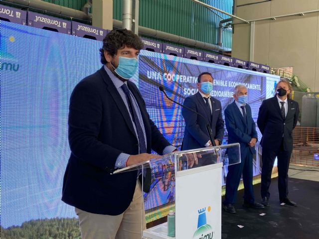 López Miras preside el acto de inauguración de la nueva nave BIO de Frucimu - 3, Foto 3