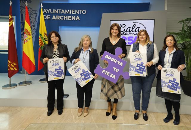 La alcaldesa de Archena presenta un extenso programa de actividades de la Semana de la Eliminación de la Violencia contra la Mujer - 1, Foto 1