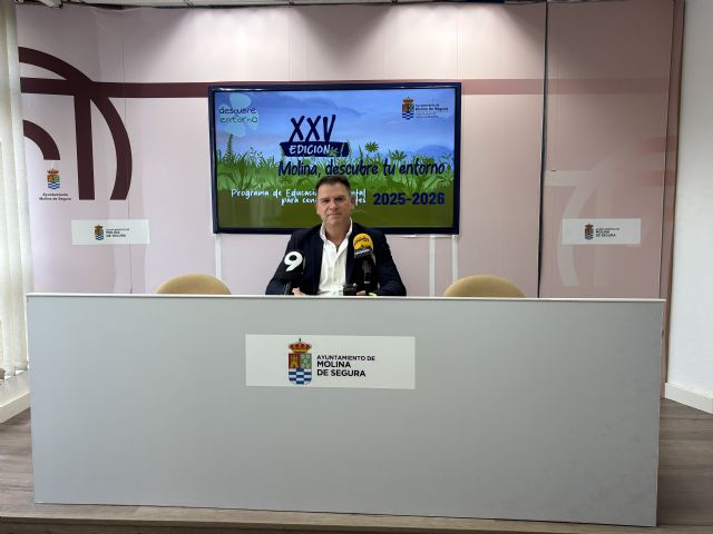 El Ayuntamiento de Molina de Segura presenta la XXV edición del Programa de Educación Ambiental 'Molina, Descubre tu entorno' - 1, Foto 1
