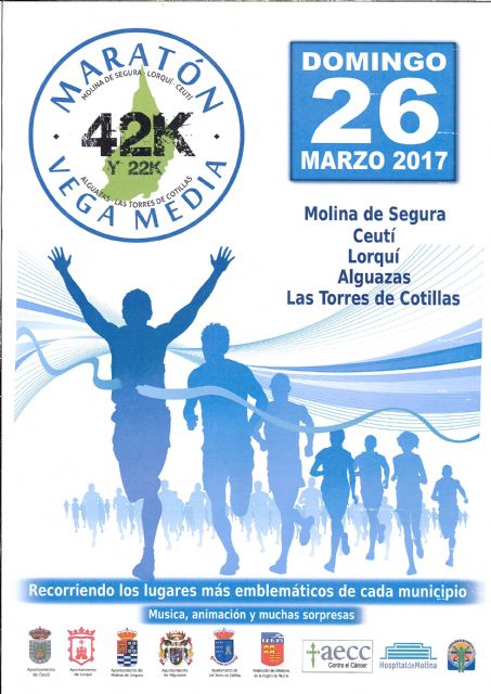 La primera edición de la Maratón y Media Maratón Vega Media se celebrará el domingo 26 de marzo de 2017 - 1, Foto 1