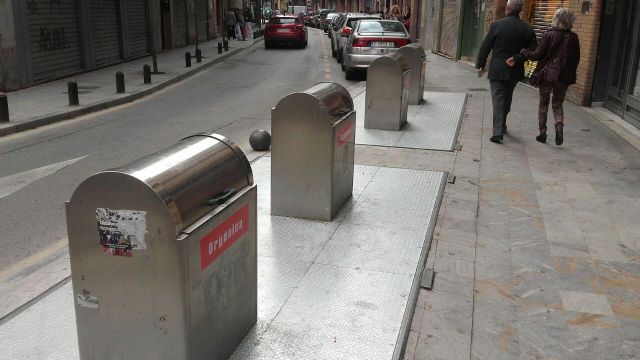 Contenedores soterrados de tres puntos de la ciudad son por fin operativos tras varias peticiones de Ahora Murcia - 1, Foto 1
